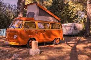 Mini-Van - Emplacement camping