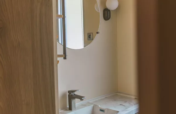 salle de bain mobil-home Estello